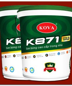 Sơn KOVA bóng cao cấp K871 mang đến một lớp bóng đầy thước phim cho không gian nhà bạn. Chất lượng cao cấp mang tính chuyên nghiệp, đảm bảo độ bền và chống thấm nước. Nhấn vào hình ảnh để xem sự khác biệt mà sơn K871 của KOVA mang lại!