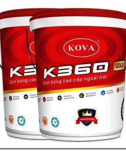 Sơn KOVA phủ bóng ngoài trời K360 - Mã màu kem sữa KV 343OW chính ...