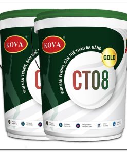 Sơn Kova Kẻ Vạch Line Cho Sân Cầu Lông Ct08 - Mã Màu Trắng Thuần Khiết-2