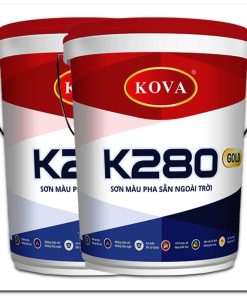 Sơn Kova Pha Sẵn Ngoài Trời Màu Nhạt K280 Gold Chính Hãng - Mã Màu Kv 368P (Spoonbread)-2