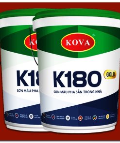 SƠN KOVA MÀU PHA SẴN KHÔNG BÓNG K180 - COMBO (4KG) 5 Sơn Kova Màu Pha Sẵn Không Bóng K180 – Combo (4Kg)-1