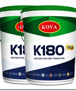 SƠN KOVA MÀU PHA SẴN KHÔNG BÓNG K180 - COMBO (4KG) 6 Sơn Kova Màu Pha Sẵn Không Bóng K180 – Combo (4Kg)-2