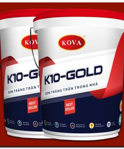 SƠN KOVA TRẮNG TRẦN TRONG NHÀ K10 -COMBO (4KG) 5 Sơn Kova Trắng Trần Trong Nhà K10 -Combo (4Kg)-1