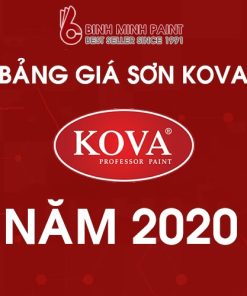 Bảng giá sơn Kova mới nhất năm 2020
