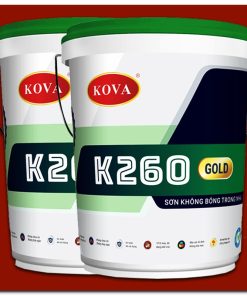 Sơn Kova không bóng trong nhà K260 Gold (20kg) 5 Sơn Kova không bóng trong nhà K260 Gold (20kg)-1
