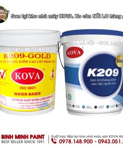Sơn lót Kova K209 là lựa chọn tuyệt vời cho bất kỳ công việc sơn nào. Với giá cả phải chăng, sản phẩm này giúp bảo vệ bề mặt và tăng độ bền của sơn phủ. Xem ngay hình ảnh liên quan để tự đánh giá chất lượng của sản phẩm này.