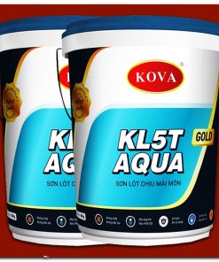 Sơn Lót Kova Chịu Mài Mòn KL5T Aqua - Gold (20kg)-1