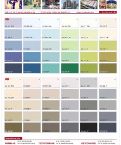 Bảng màu sơn Kova mới nhất năm 2022, 2023, 2024, 2025 - Trang 2