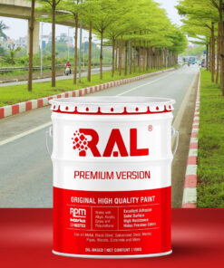 Sơn bó vỉa Alkyd kinh tế RAL RASIDE SMOOTH - 5KG 13 156