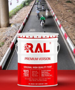 Sơn bó vỉa Alkyd kinh tế RAL RASIDE SMOOTH - 5KG 9 163