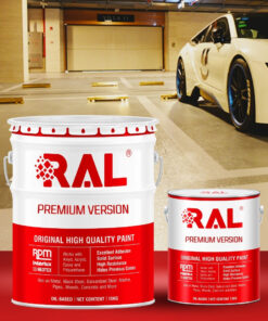 Sơn sàn Garage Epoxy hệ lăn RAL GARAGE GUARD 11 32 1