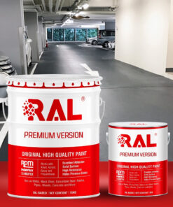 Sơn sàn Garage Epoxy hệ lăn RAL GARAGE GUARD 13 34 1