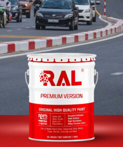 Sơn bó vỉa Alkyd kinh tế RAL RASIDE SMOOTH - 5KG 8 C16