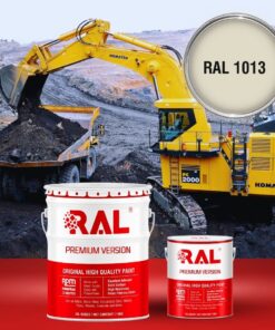 Sơn sắt thép Polyurethane cao cấp RAL RAPTOP RAL 1013 3 A3 Son Polyurethane cao cap RAL 1013