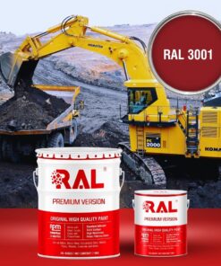 Sơn sắt thép Polyurethane cao cấp RAL RAPTOP RAL 3001 3 A3 Son Polyurethane cao cap RAL 3001
