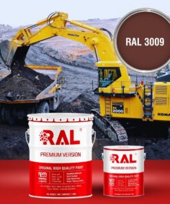 Sơn sắt thép Polyurethane cao cấp RAL RAPTOP RAL 3009 3 A3 Son Polyurethane cao cap RAL 3009
