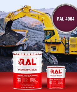 Sơn sắt thép Polyurethane cao cấp RAL RAPTOP RAL 4004 3 A3 Son Polyurethane cao cap RAL 4004