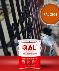 Sơn sắt thép Acrylic 2IN1 (Lót + phủ) RAL RAONER 2IN1 2004 3 A4 Son Acrylic 2IN1 RAL 2004