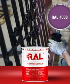 Sơn sắt thép Acrylic 2IN1 (Lót + phủ) RAL RAONER 2IN1 4008 3 A4 Son Acrylic 2IN1 RAL 4008
