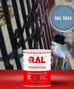 Sơn sắt thép Acrylic 2IN1 (Lót + phủ) RAL RAONER 2IN1 5024 3 A4 Son Acrylic 2IN1 RAL 5024