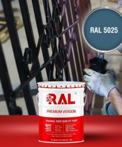 Sơn sắt thép Acrylic 2IN1 (Lót + phủ) RAL RAONER 2IN1 5025 3 A4 Son Acrylic 2IN1 RAL 5025