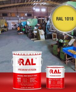 Sơn sắt thép Epoxy cao cấp RAL RAGUARD 1018 3 A5 Son Epoxy cao cap RAL 1018