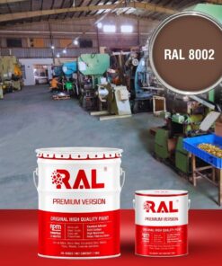 Sơn sắt thép Epoxy cao cấp RAL RAGUARD 8002 3 A5 Son Epoxy cao cap RAL 8002