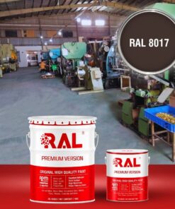 Sơn sắt thép Epoxy cao cấp RAL RAGUARD 8017 3 A5 Son Epoxy cao cap RAL 8017