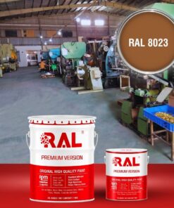 Sơn sắt thép Epoxy cao cấp RAL RAGUARD 8023 3 A5 Son Epoxy cao cap RAL 8023
