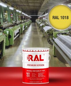 Sơn sắt thép công nghiệp Alkyd nhanh khô RAL RAKYD QD 1018 3 A6 Son cong nghiep Alkyd nhanh kho RAL 1018