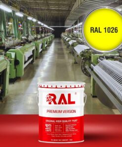 Sơn sắt thép công nghiệp Alkyd nhanh khô RAL RAKYD QD 1026 3 A6 Son cong nghiep Alkyd nhanh kho RAL 1026