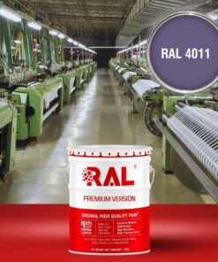 Sơn sắt thép công nghiệp Alkyd nhanh khô RAL RAKYD QD 4011 3 A6 Son cong nghiep Alkyd nhanh kho RAL 4011