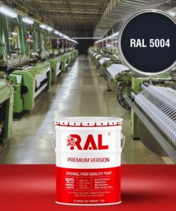 Sơn sắt thép công nghiệp Alkyd nhanh khô RAL RAKYD QD 5004 3 A6 Son cong nghiep Alkyd nhanh kho RAL 5004