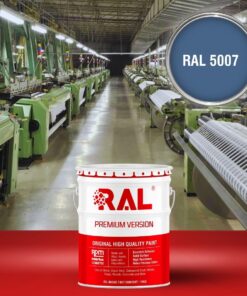 Sơn sắt thép công nghiệp Alkyd nhanh khô RAL RAKYD QD 5007 3 A6 Son cong nghiep Alkyd nhanh kho RAL 5007