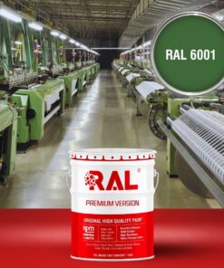 A6 Son cong nghiep Alkyd nhanh kho RAL 6001