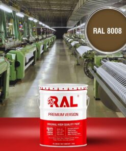 A6 Son cong nghiep Alkyd nhanh kho RAL 8008