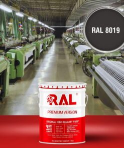 A6 Son cong nghiep Alkyd nhanh kho RAL 8019
