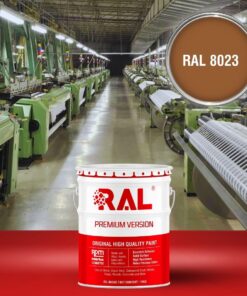 A6 Son cong nghiep Alkyd nhanh kho RAL 8023