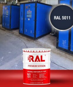 Sơn sắt thép công nghiệp Alkyd kinh tế RAL RAKYD 5011 3 A7 Son cong nghiep Alkyd kinh te RAL 5011