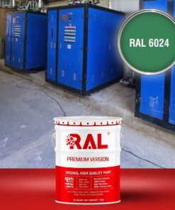 Sơn sắt thép công nghiệp Alkyd kinh tế RAL RAKYD 6024 3 A7 Son cong nghiep Alkyd kinh te RAL 6024