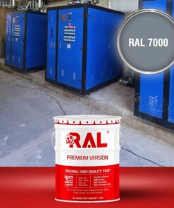 Sơn sắt thép công nghiệp Alkyd kinh tế RAL RAKYD 7000 3 A7 Son cong nghiep Alkyd kinh te RAL 7000