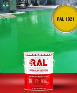 Sơn sàn công nghiệp Acrylic 2IN1 (Lót + phủ) RAL RAFLOOR 2IN1 1021 3 B10 Son san Acrylic 2IN1 Lot phu RAL 1021