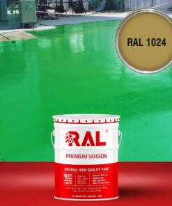 Sơn sàn công nghiệp Acrylic 2IN1 (Lót + phủ) RAL RAFLOOR 2IN1 1024 3 B10 Son san Acrylic 2IN1 Lot phu RAL 1024