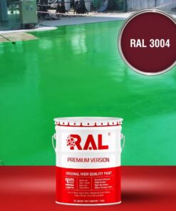 Sơn sàn công nghiệp Acrylic 2IN1 (Lót + phủ) RAL RAFLOOR 2IN1 3004 3 B10 Son san Acrylic 2IN1 Lot phu RAL 3004