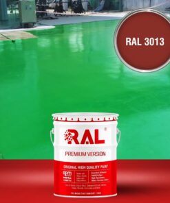 Sơn sàn công nghiệp Acrylic 2IN1 (Lót + phủ) RAL RAFLOOR 2IN1 3013 3 B10 Son san Acrylic 2IN1 Lot phu RAL 3013
