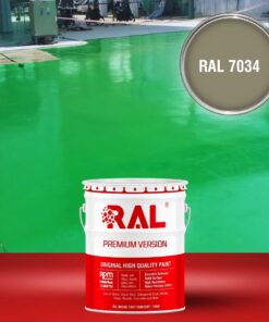 B10 Son san Acrylic 2IN1 Lot phu RAL 7034