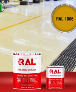 Sơn sàn công nghiệp chống tĩnh điện RAL RAFLOOR ANTI-STATIC 1006 3 B11 Son san chong tinh dien RAL 1006
