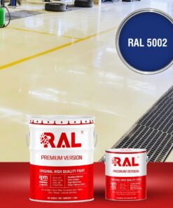 Sơn sàn công nghiệp chống tĩnh điện RAL RAFLOOR ANTI-STATIC 5002 3 B11 Son san chong tinh dien RAL 5002