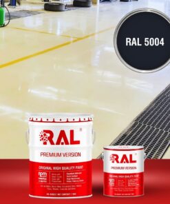Sơn sàn công nghiệp chống tĩnh điện RAL RAFLOOR ANTI-STATIC 5004 3 B11 Son san chong tinh dien RAL 5004