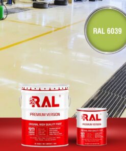 Sơn sàn công nghiệp chống tĩnh điện RAL RAFLOOR ANTI-STATIC 6039 3 B11 Son san chong tinh dien RAL 6039